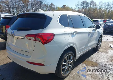 2020 Buick Envision Awd Essence from USA, damaged, VIN LRBFX2SA2LD110955